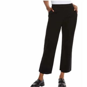 Gloria Vanderbilt straight cropped length slimming tummy control Ponte pant sm.